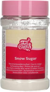 FunCakes Snow Sugar Non-Melting Decorating Sugar 150 G
