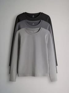 The Set Long Sleeve 3 Pack Active Smoothing Sports T-Shirt