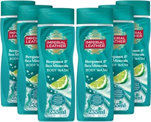 6 X 235ml Imperial Leather Bergamot Sea Minerals Body Wash (£4.84/£4.33 S&S)