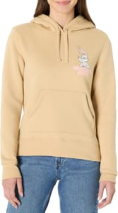 Amazon Essentials Women's Bug's Bunny Fleece Hoodie, L (Size S £4.74)