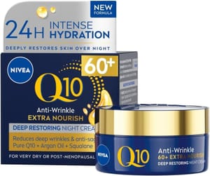 Prime Deal - NIVEA Q10 Anti-Wrinkle Night Cream 50ml (£5.49/£5.18 S&S)