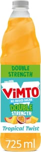 Vimto Tropical Twist No Added Sugar Double Concentrate Squash 725ml