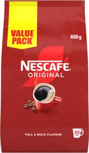 NESCAF Original Instant Coffee 600g - £11.88 S&S