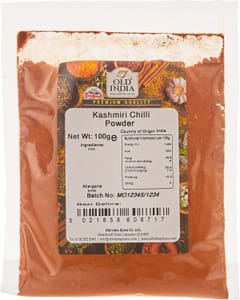 Old India Kashmiri Chilli Powder 100g