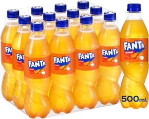 Fanta Orange Bottles 12 X 500 mL - £10.44 S&S