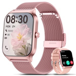 LODIMEKE Smartwatch 1.85in Lightweight Fitness Tracker, IP68, Android/iPhone