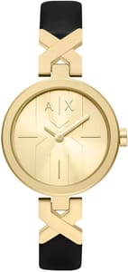 Armani Exchange Watch, Quartz, 32mm, Stainless Steel Strap, Rose Gold