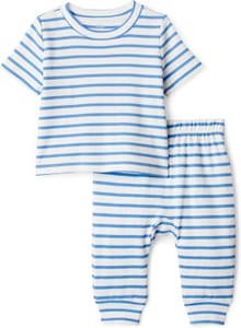Amazon Essentials X Sofia Grainge Baby Knit Shirt & Trousers