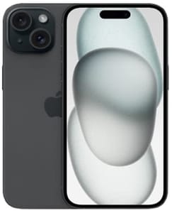 iPhone 15 Refurbished Black 128 GB