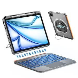 iPad Air 11 and Pro 11 Keyboard Case Detachable Backlit