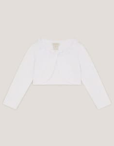 Baby Ottilie Appliqu Rose Cardigan