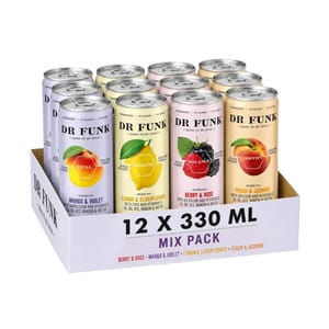 Dr Funk Made to Be Good Sparkling Vitamin Water Mixed Flavours