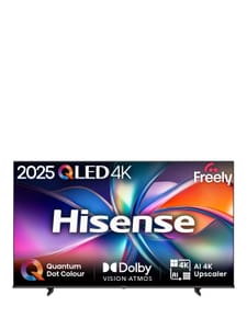 Hisense 65E7QTUK QLED HDR 4K Ultra HD Smart TV, 65-Inch