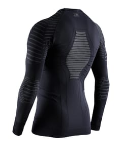 X-BIONIC Invent 4.0 Shirt Long Sleeve Baselayer Men XL Black/Charcoal
