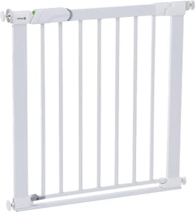 Safety 1st Flat Step Baby Stair Gate, Pressure-Fit, White
