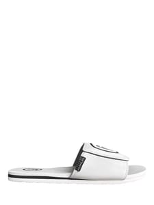 FoamLife Karmo Slider Sandals, White