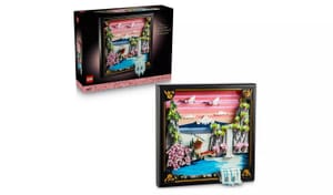 LEGO ART Japanese Cherry Blossom Landscape Wall Art 31218