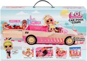 L.O.L. Surprise! Car-Pool Coupe Toy Vehicle Playset with Doll