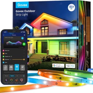 Govee 10M RGBIC Outdoor LED Strip IP65 with App Control