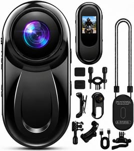 Zakotu Mini 1080P Body Camera with 512GB for Motorcycle