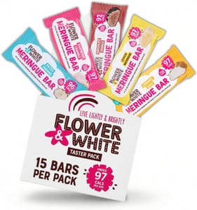 Flower & White Meringue Bar Taster Pack (Pack of 15)
