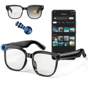 AI Smart Glasses with 4K Video and Audio
