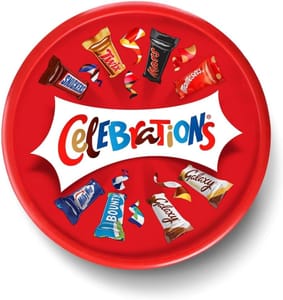 Celebrations Milk Chocolate & Biscuit Bars Sharing Tub 500g