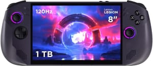 Lenovo Legion Go S, 8-Inch Display, Ryzen Z2, 16GB RAM