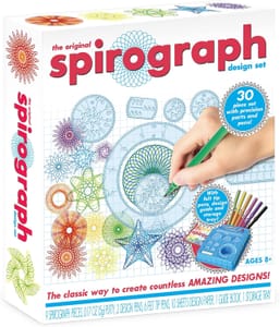 Spirograph Design Set with 9 Parts, Pens, Paper and Putty