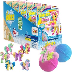 INKEE Galupy Unicorn Bath Bombs Gift Set with Toy inside - £9.84 S&S