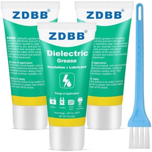 ZDBB Dielectric Grease Insulating Lubricating Corrosion-Resistant 1 Oz 3-Pack