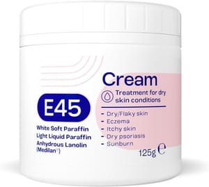 E45 Cream Moisturiser for Dry & Sensitive Skin, Perfume Free - £3.14 S&S Voucher