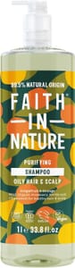 Faith in Nature Grapefruit Orange Shampoo 1L, Purifying - £9.50 S&S