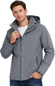 Blu Apparel Mens Waterproof Jacket Men's Rain Jacket