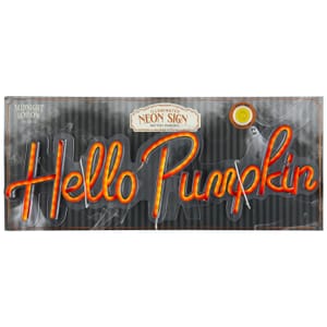 Light up Neon Sign - Hello Pumpkin