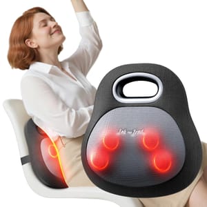 EZBack Go Cordless Back Massager with Heat and Shiatsu