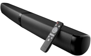 GarageRock 90W 2-in-1 Detachable Floorstanding TV Soundbar with Bluetooth