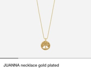 JUANNA Necklace Gold Plated