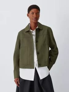 Cotton Twill Utility Jacket