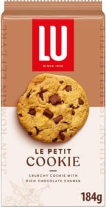 Lu Le Petit Cookie Crunchy Chocolate Chunk Biscuits 184 G