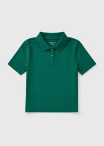 Girls Green Short Sleeve Polo T-Shirt (7-15yrs) 7 Yrs