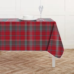 Festive Feeling Wipe Clean Table Cloth - Tartan