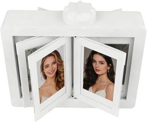 Rotating Photo Frame, Multi-Picture Collage for Photos and Collectors