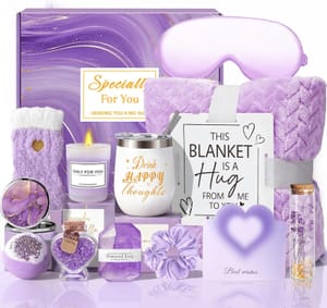 AJIYUEOU Gifts for Women - Birthday Self-Care Set for Her