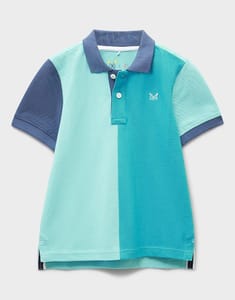 Panelled Cotton Piqu Polo