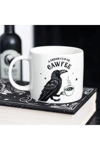 Fresh Cup of Cawfee Raven Mug