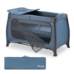 Hauck All-in-One Travel Cot and Play Center Dark Blue