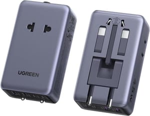 UGREEN 45W 6-Port Universal Travel Adapter