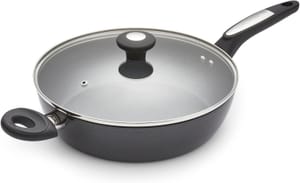 Morphy Richards Lidded Saute Pan 28cm, Forged Aluminium, Non-Stick Ceramic