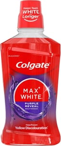 Colgate Max White Purple Mouthwash 500ml - £2.37 S&S